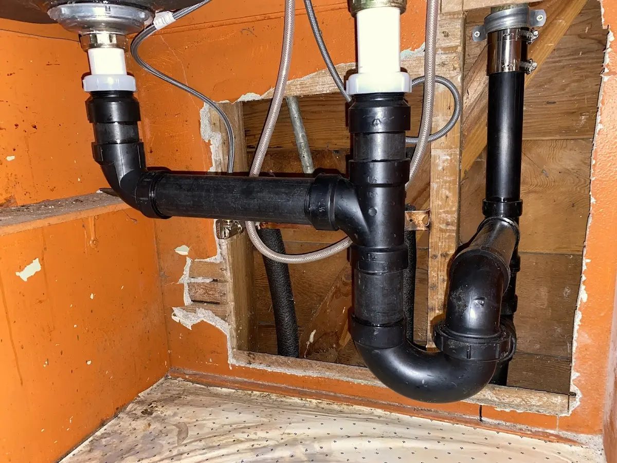 Professional Repiping Services equipment and tools on the job in Malden